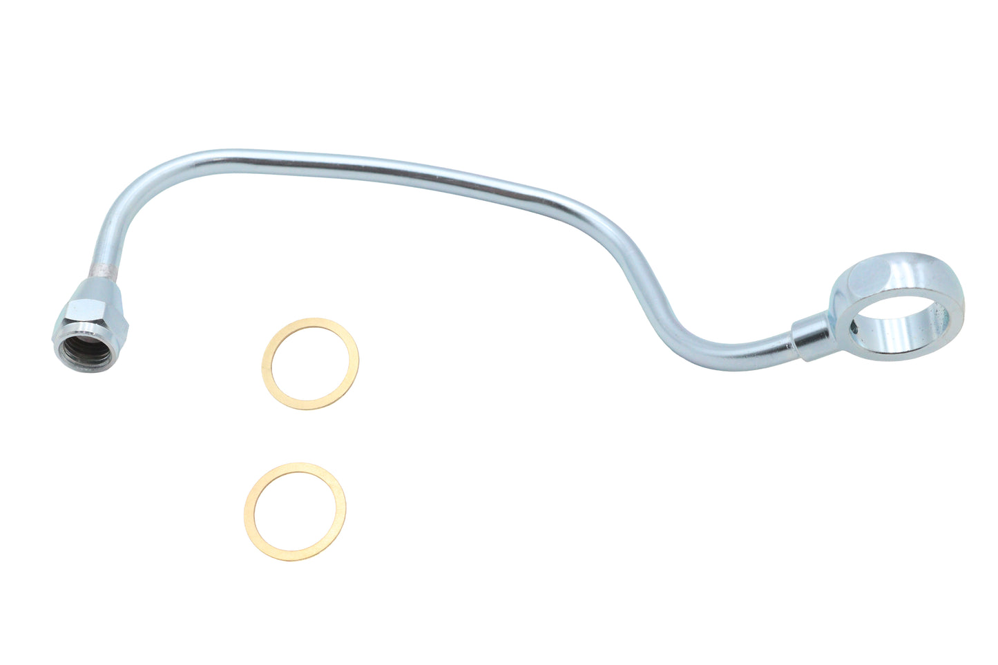 HARLEY Crossver Gas Line Zicad Plated Fits 1957-1965 FL,