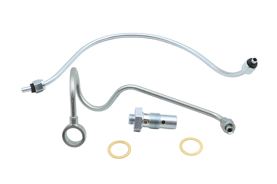 HARLEY Crossover Gasleitungssatz passend für 1950-1957 FL,