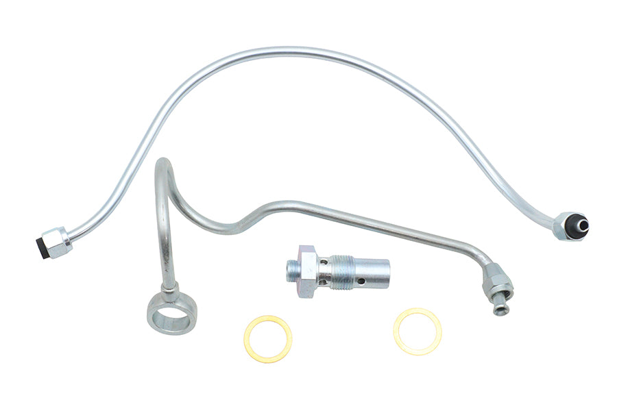 HARLEY Crossover Gasleitungssatz passend für 1950-1957 FL,