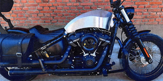HARLEY M8 Pirate 5.00 Gallon Gas Tank Raw Fits 2018-2022 FLST,   2018-2022 FXST,