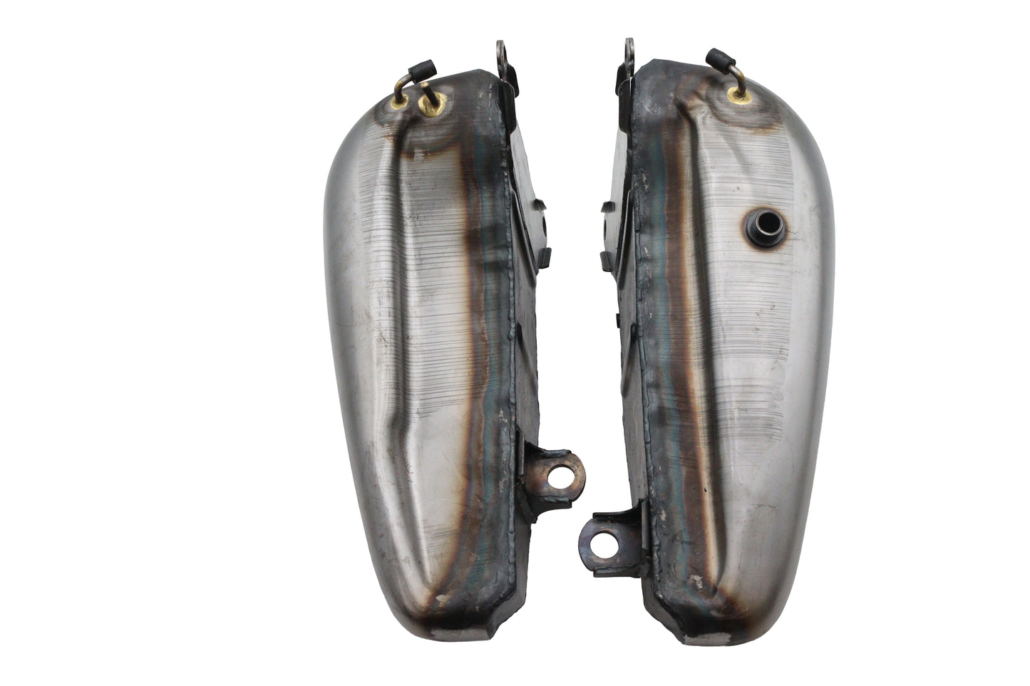 HARLEY Bobbed 3,5 Gallonen Gastank-Set passend für 1984-1999 FXST, 1986-1999 FLST,