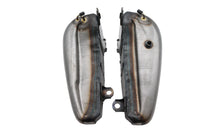 HARLEY Bobbed 3,5 Gallonen Gastank-Set passend für 1984-1999 FXST, 1986-1999 FLST,