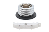 NON-VENTED LOCKING GAS CAP, CHROME