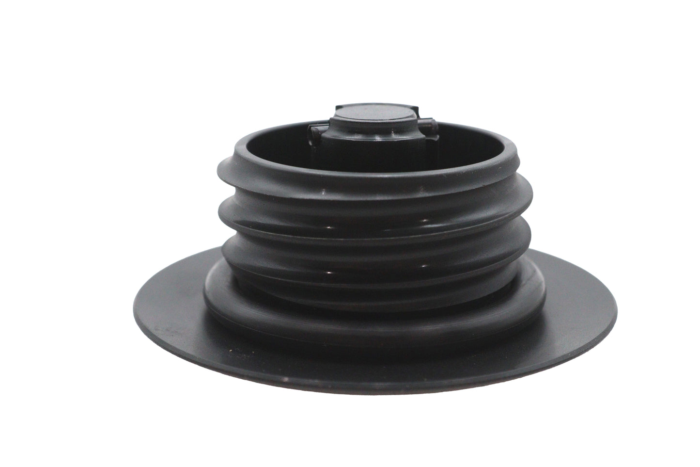 WRINKLE POP-UP GAS CAP SET, BLACK