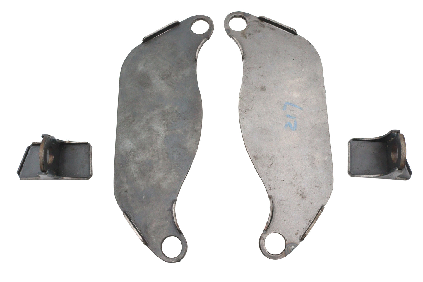 HARLEY Tankhalterung Set Roh Passend für 1985-1999 FLST, 1985-1999 FXST,