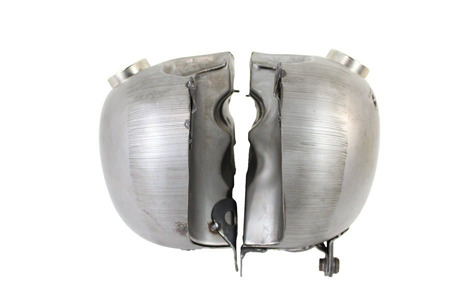 HARLEY Fat Bob 3.5 Gallon Kraftstofftank-Set Roh Passend für 1937-1940 UL,