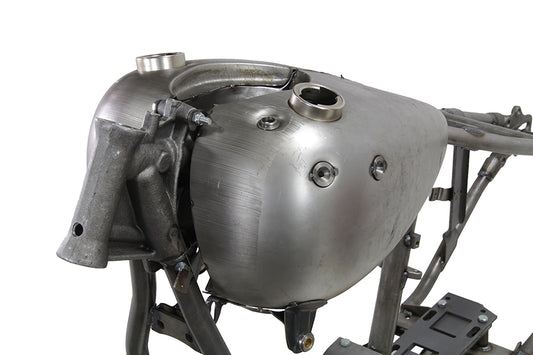 HARLEY Fat Bob 3.5 Gallon Gas Tank Set Raw Fits 1940-1946 U,