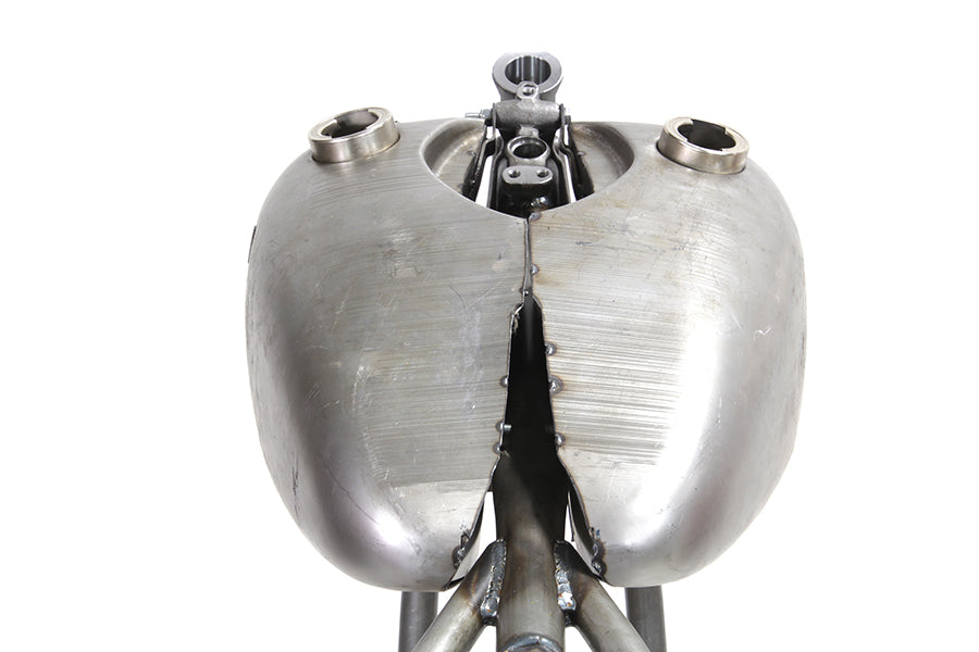 HARLEY Fat Bob 3.5 Gallon Kraftstofftank-Set roh passend für 1940-1946 U,