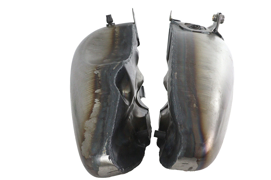 HARLEY Fat Bob 3.5 Gallon Kraftstofftank-Set roh passend für 1940-1946 U,