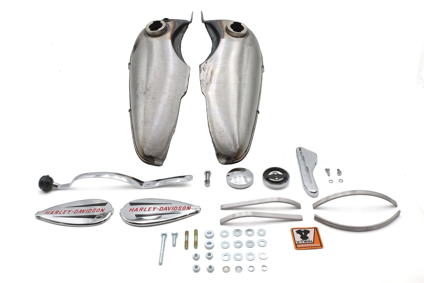 HARLEY Fat Bob Benzintank-Kit 3,5 Gallonen Passend für 1940-1946 UL, 1940-1946 ULH,