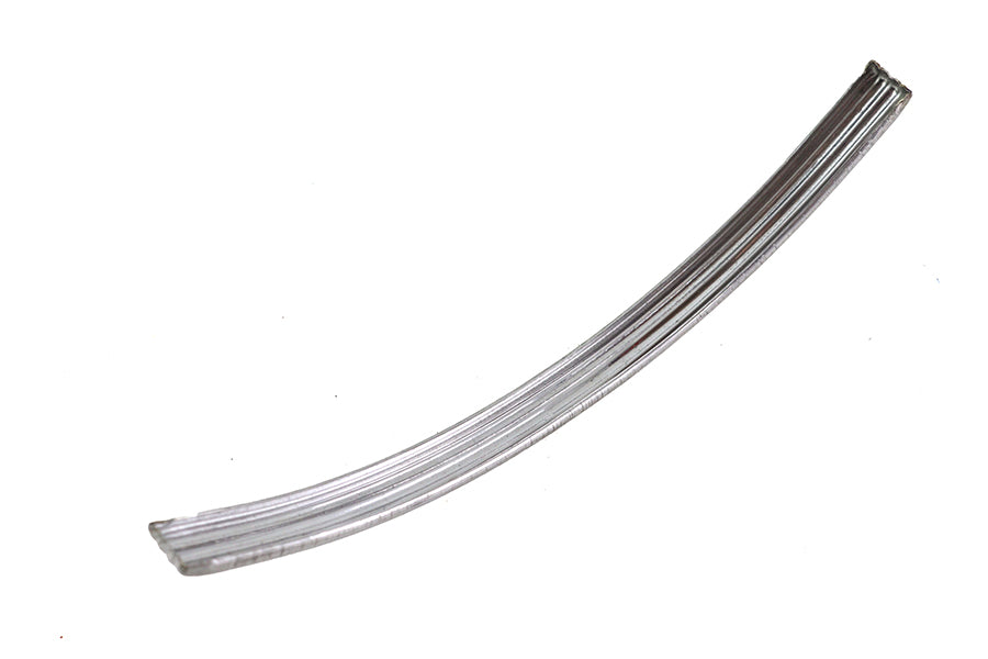 HARLEY großes geripptes Emblemdetail aus Edelstahl, passend für 1937–1946 FL, 1937–1946 EL, 1937–1946 U,