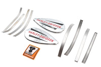 HARLEY Bobbed 3.5 Gallon Gas Tank Trim Kit Fits 1940-1946 FL,