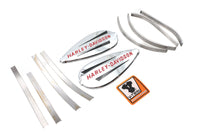 HARLEY Bobbed 3.5 Gallon Gas Tank Trim Kit Fits 1940-1946 FL,