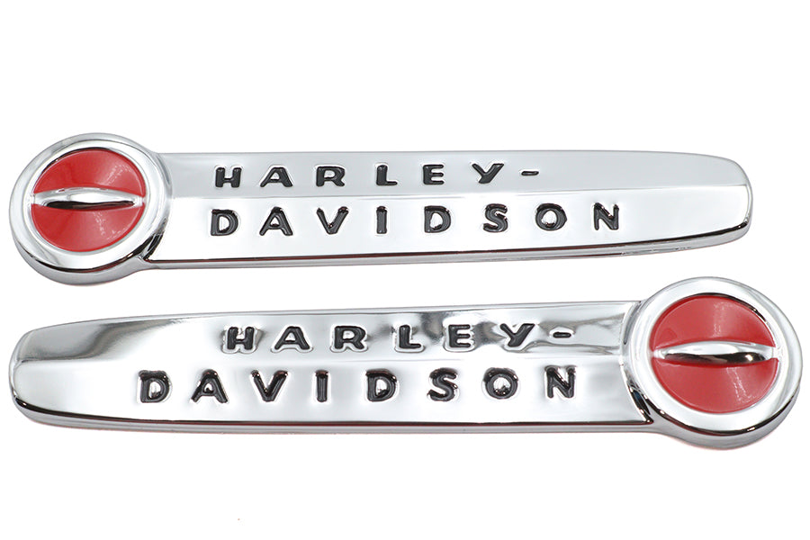HARLEY OE Eagle Iron Tank Emblem Set Fits 1947-1950 FL,   1947-1950 G,   1947-1950 W,