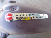 HARLEY Red Ball Gastank-Emblem-Set passend für 1947-1951 FL, 1947-1951 EL,