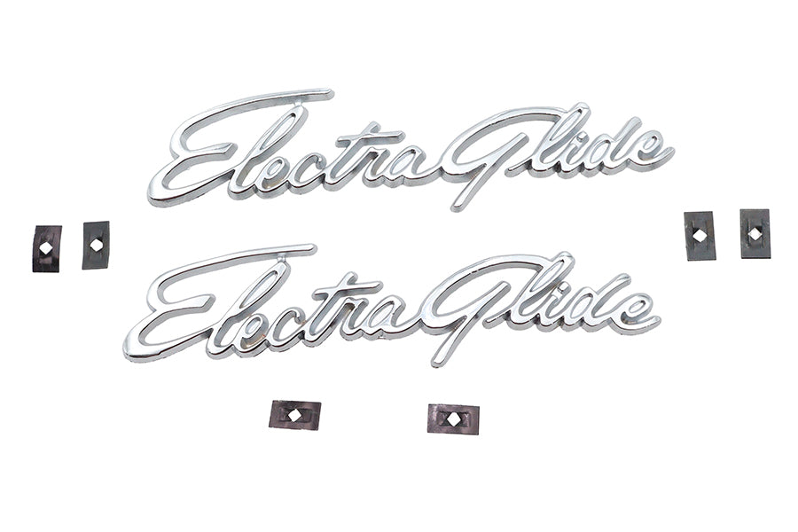 HARLEY Electra Glide Fender Emblemsatz Passend für 1965-1984 FL,