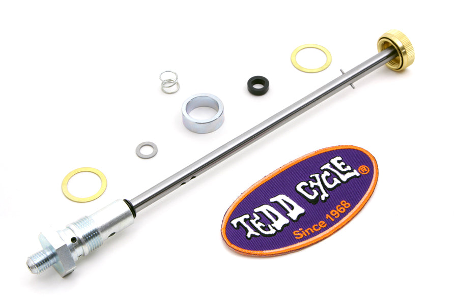 HARLEY 45 inch Fuel Petcock Shut-Off Rod Kit fits 1941-1964 G,  1941-1952 W,