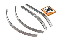 HARLEY Knucklehead Tank Edelstahl Zierleisten Set 1940-46 Passend für 1940-1946 FL,   1940-1946 EL,   1940-1