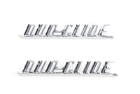 HARLEY inchDuo-Glide inch Fender Emblem Set fits 1958-1964 FL,