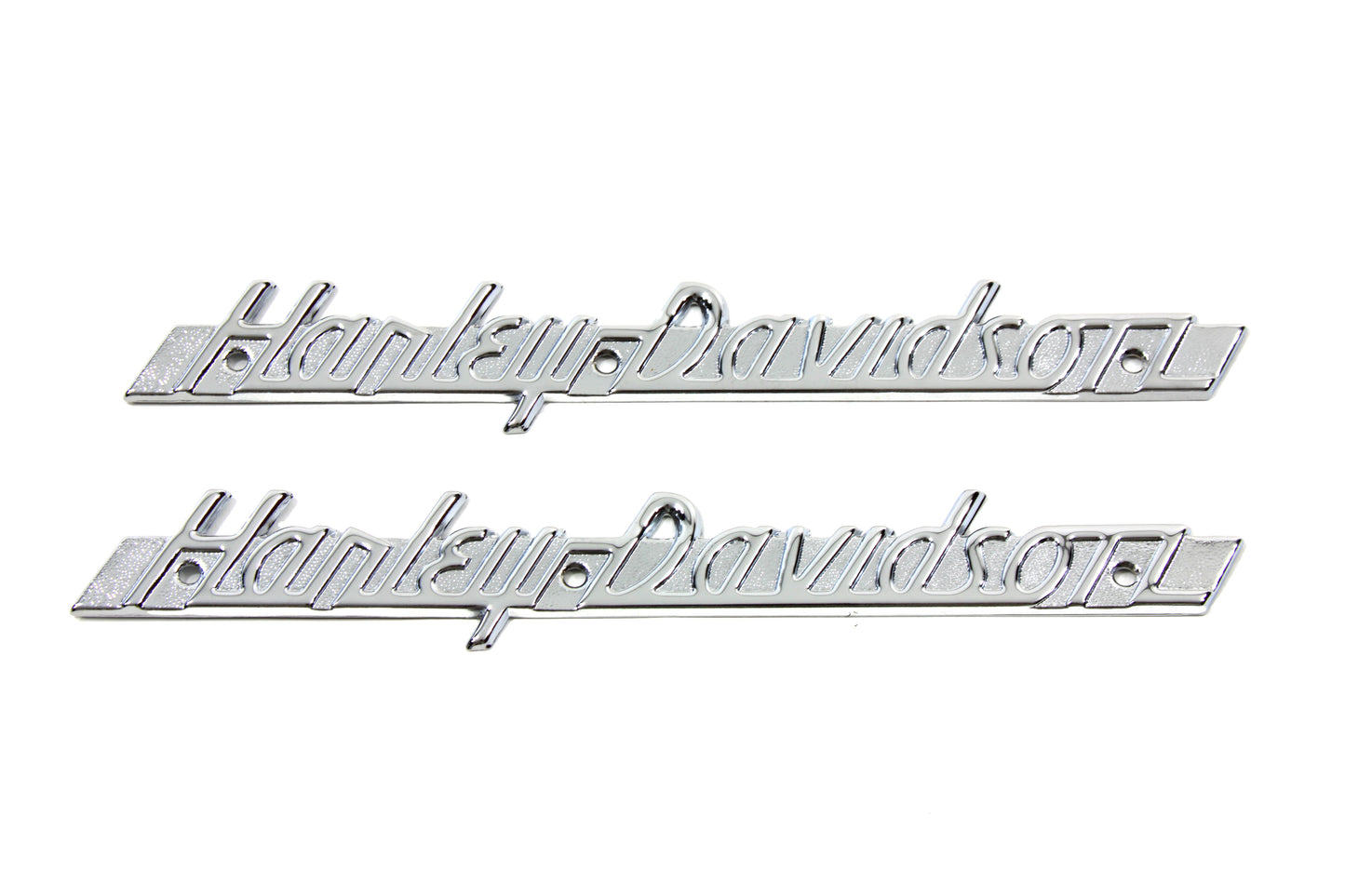 HARLEY Emblem-Set mit Chromschriftzug, passend für alle Modelle