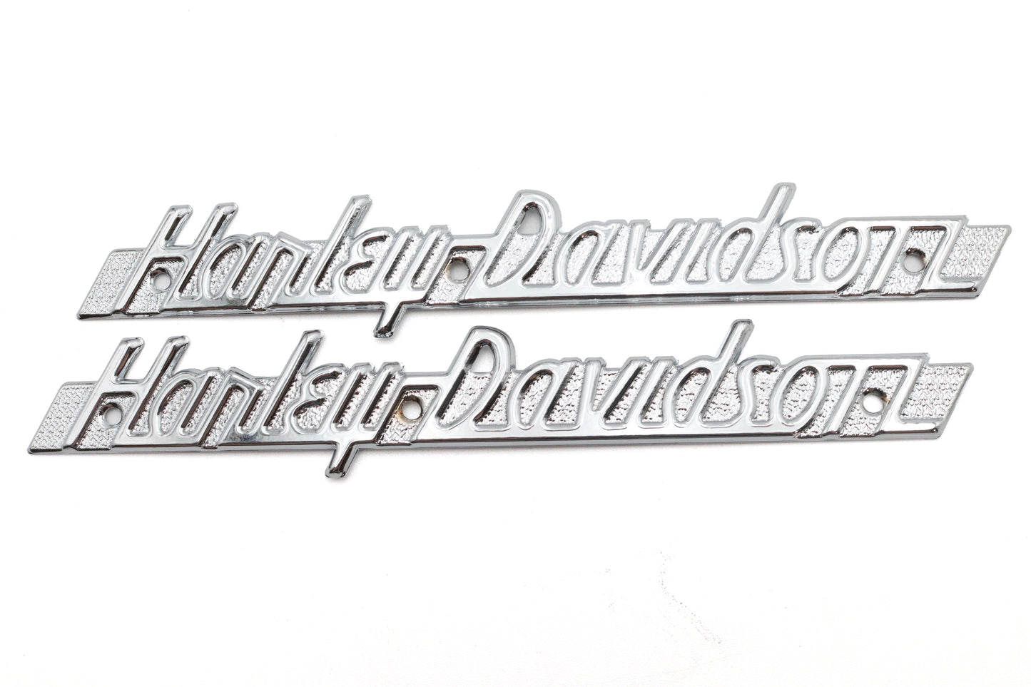 HARLEY Emblem-Set mit Chromschriftzug, passend für alle Modelle