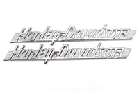 HARLEY Emblem-Set mit Chromschriftzug, passend für alle Modelle