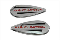 HARLEY OE Emblem-Set mit roter Beschriftung Passend für 0- Alle Modelle