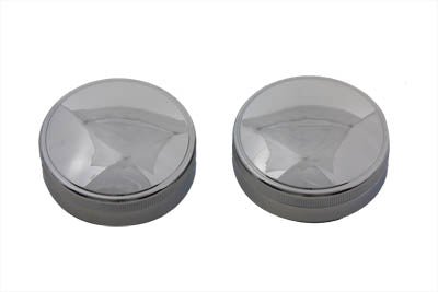 HARLEY Replica Eaton Gas Cap Set Vented and Non-Vented fits 1965-1972 FL,