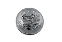 HARLEY Eagle Spirit Tankdeckel, unbelüftet, passend für 1984–1995 FXST, 1986–1995 FLST, 1983–1984 FL, 1979