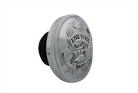HARLEY Eagle Spirit Tankdeckel, unbelüftet, passend für 1984–1995 FXST, 1986–1995 FLST, 1983–1984 FL, 1979