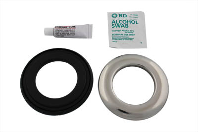 HARLEY Edelstahl Deko Stopfen Füllring Passt 1983-1996 XL,   1984-UP FXST,   1986-UP FLST