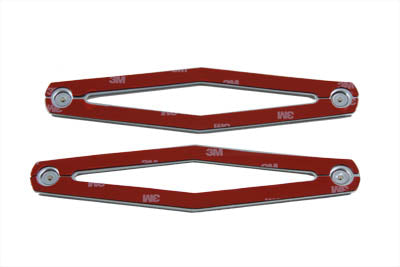 HARLEY Gas Tank Emblem Mount Set Fits 1966-1971 FL,