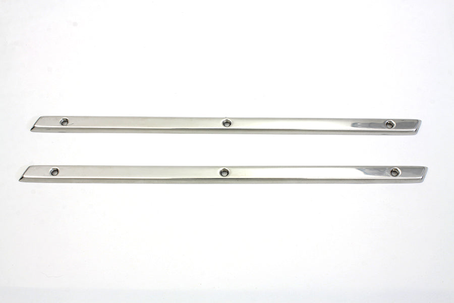 HARLEY Emblemschutzleisten aus Edelstahl, passend für 1951-1954 FL, 1951-1954 G, 1951-1952 W,