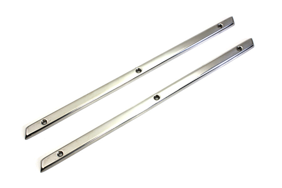 HARLEY Emblemschutzleisten aus Edelstahl, passend für 1951-1954 FL, 1951-1954 G, 1951-1952 W,