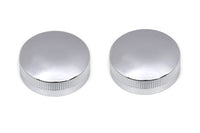 HARLEY Replica Eaton Style Gas Cap Set Vented Chrome fits 1936-1940 EL,   1941-1964 FL,   1938-1948 UL,