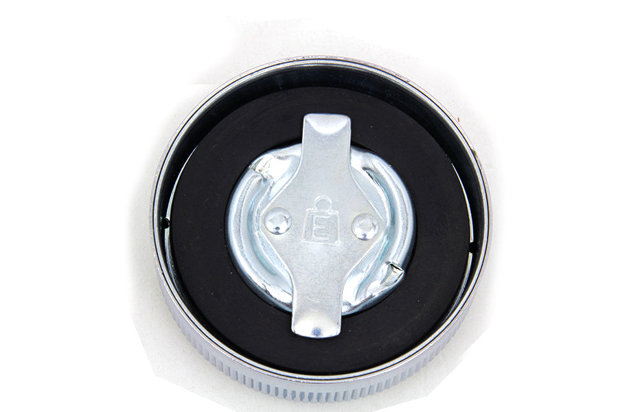 HARLEY Replica Eaton Style Gas Cap Set Vented Chrome fits 1936-1940 EL,   1941-1964 FL,   1938-1948 UL,