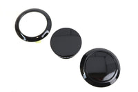HARLEY Tankdeckel-Kit, bündig, schwarz, passend für 2018-UP FLDE, 2018-UP FLFB, 2018-