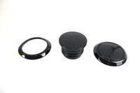 HARLEY Tankdeckel-Kit, bündig, schwarz, passend für 2018-UP FLDE, 2018-UP FLFB, 2018-