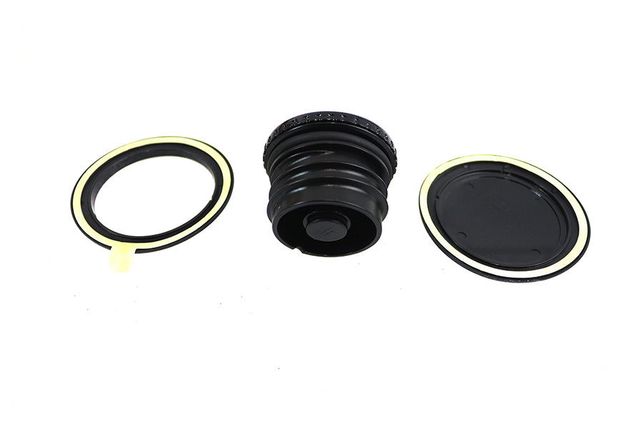 HARLEY Tankdeckel-Kit, bündig, schwarz, passend für 2018-UP FLDE, 2018-UP FLFB, 2018-