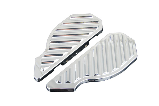 Custom Chrome HARLEY CHROME BULLPENS PASSENGER FLOORBOARDS