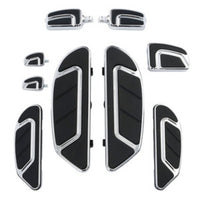Custom Chrome HARLEY CHROME MOONSHOTS FLOORBOARD L.18.11" W.13.98" H.7.09"