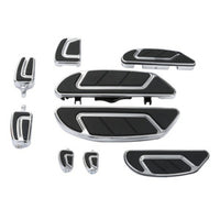 Custom Chrome HARLEY CHROME MOONSHOTS FLOORBOARD L.18.11" W.13.98" H.7.09"