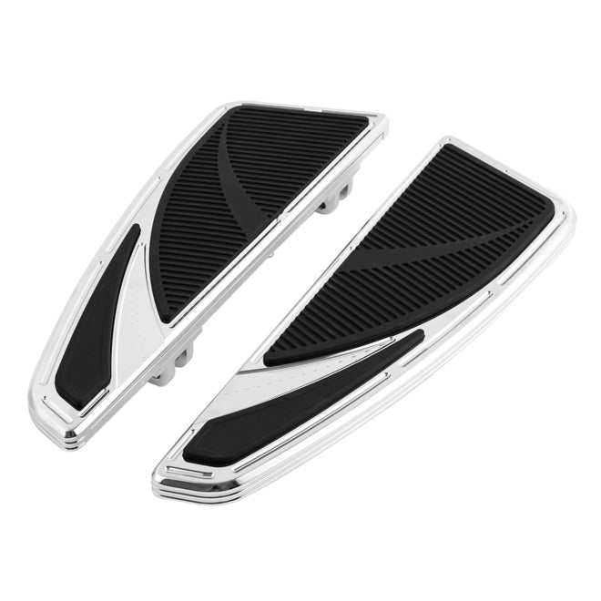 Custom Chrome HARLEY CHROME VENOMS RIDER FLOORBOARDS L.14.96" W.5.12" H.1.78