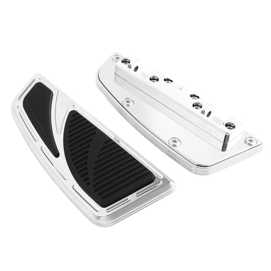 Custom Chrome HARLEY CHROME VENOMS PASSENGER FLOORBOARDS L.8.66" W.3.35" H.1.38"