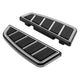 Custom Chrome HARLEY GLOSS BLK PHARAOH PASSENGER FLOORBOARDS L.8.66 W.3.35 H.1.38