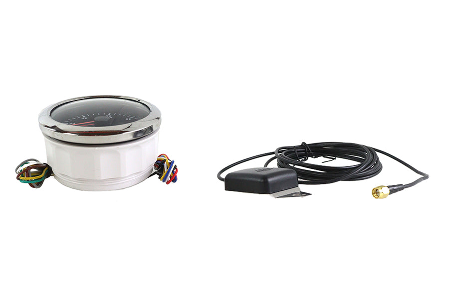 HARLEY 85mm GPS Tacho Drehzahlmesser passend für 1941-1984 FL, 1986-UP FXST, 1986-UP FLST, 19