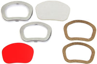 HARLEY Armaturenbrett-Linsenrand-Set roh passend für 1936-1938 EL, 1937-1938 U,