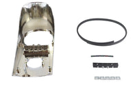 HARLEY Chrome Dash Cover Fits 1996-1999 FXST,   1996-1999 FLST,