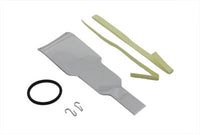 HARLEY Chrompaneel für Bobbed 3.0 und 5.0 Gallonen Tanks Passend für 1947-1984 FL,