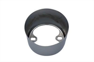 HARLEY Chrom Tachometerabdeckung und Drehzahlmesserabdeckung im Becherstil Passend für 1973-1982 XL, 1973-1982 FX,